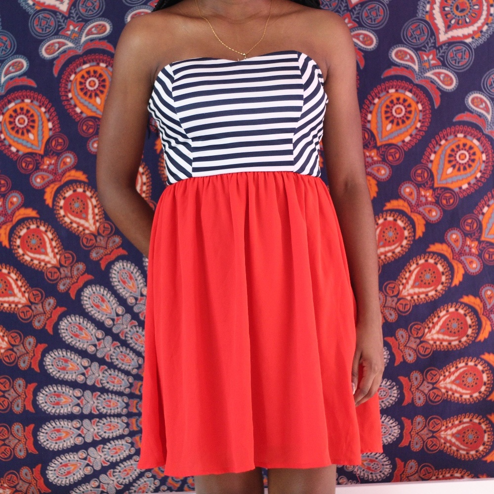 Strapless Dress